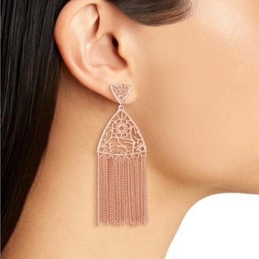 New! Kendra Scott Ana Tassel Statement Earrings